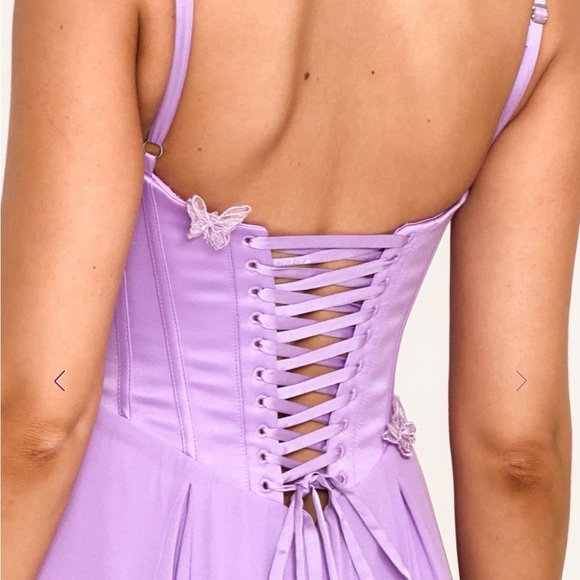 House of CB Orchid Butterfly Corset Maxi Dress - Picture 2 of 4